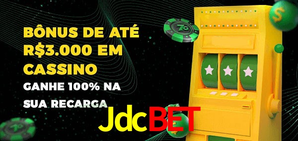 Jdcbet melhor bônus de depósito